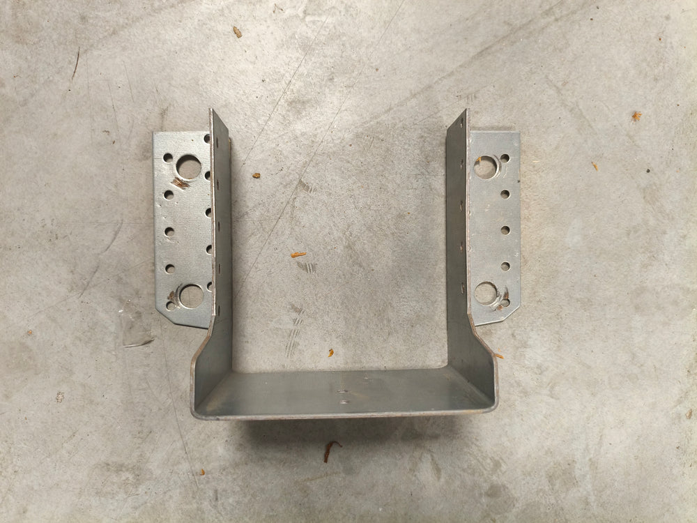 Sabot à ailes extérieures acier galvanisé - 130 x 120 mm - Simpson SAEL380/120/2