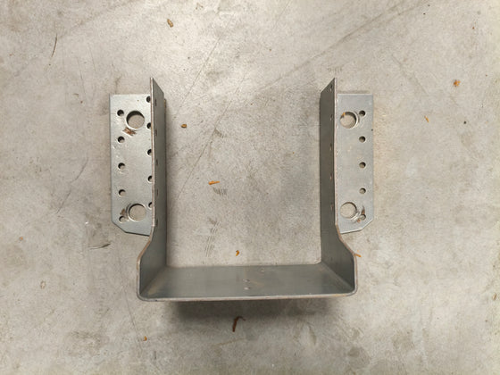Sabot à ailes extérieures acier galvanisé - 130 x 120 mm - Simpson SAEL380/120/2 — vue 3