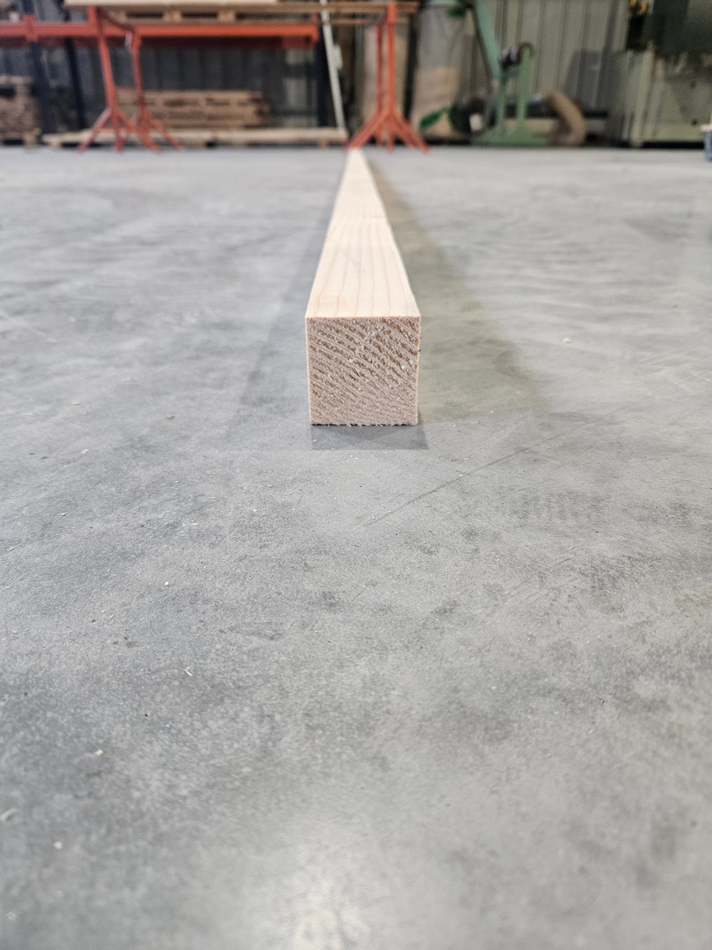 Tasseau resineux bois massif - 50 x 50 - L=2.5m (brut de sciage)