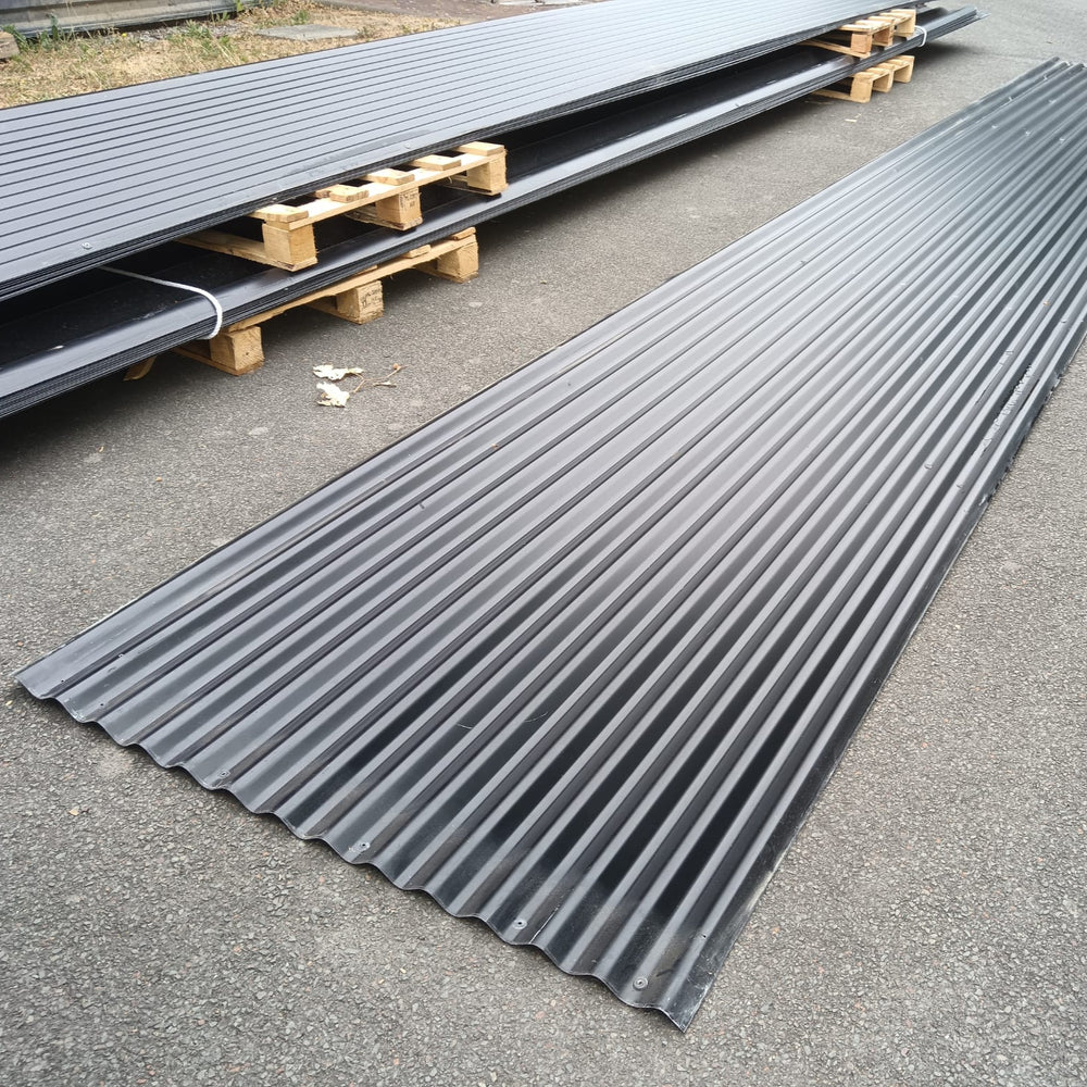 Bac acier acier noir - 8000 x 1064 x 0.75 mm - ArcelorMittal (Fréquence® 13.18B/HB)