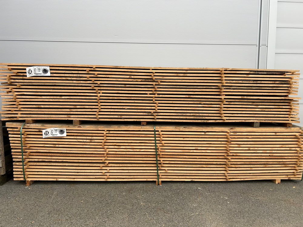 Planche douglas - 25 x 250 - L=4m