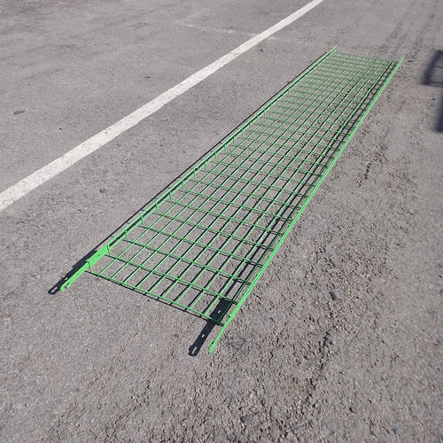 Chemin de câble acier vert - 3000 x 500 x 54 mm (fil)
