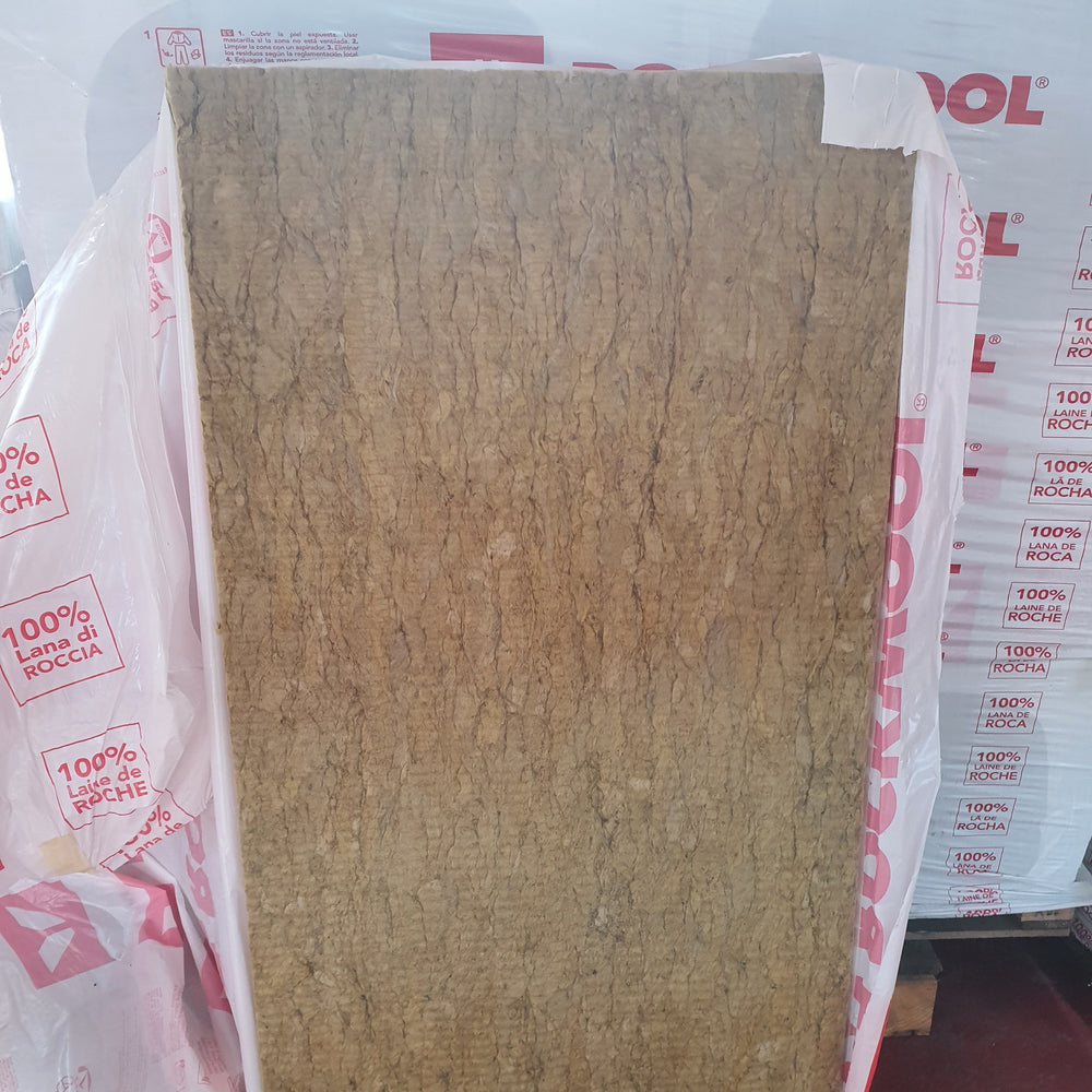 Panneau laine de roche Rockwool - R=3.40 - Ep=120mm - 1200x600 — vue 3