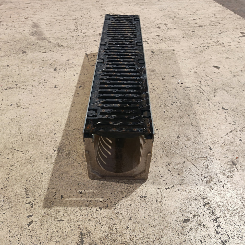 Caniveau grille fonte  - 1000 x 150 x 220 mm - ULMA (classe D400)