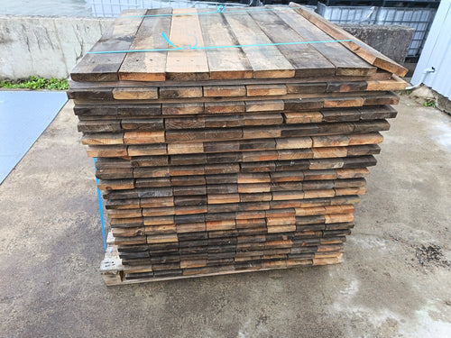 Planche resineux bois massif - 25 x 125 - L=0.9m (brut de sciage)