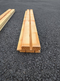 Chute de bardage bois massif résineux - sections variables - L=env 96cm