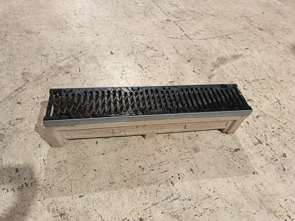 Caniveau grille fonte  - 1000 x 150 x 220 mm - ULMA (classe D400)