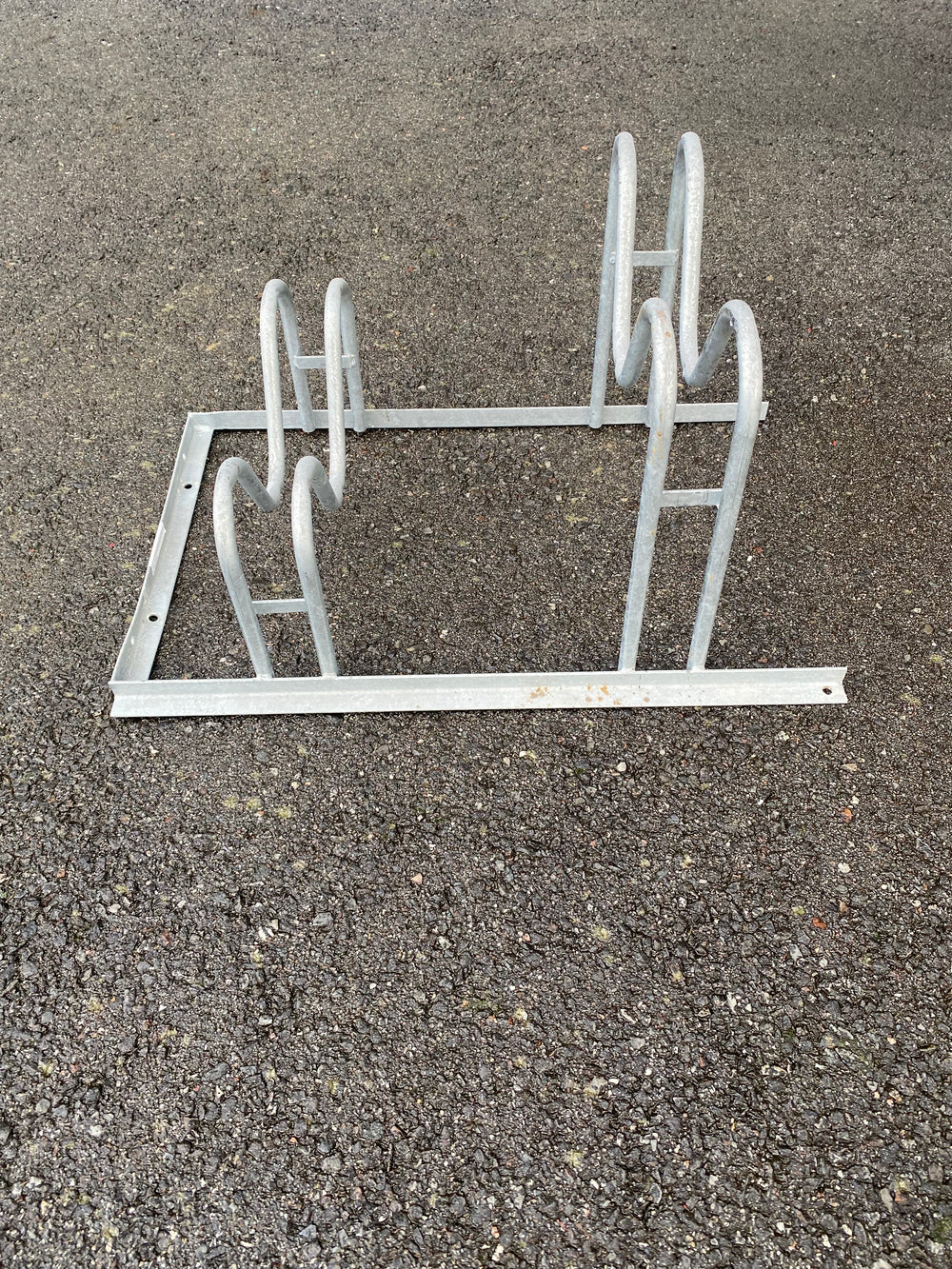 Rack à velo acier galvanisé - 700 x 400 mm