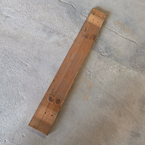 Planche resineux bois massif - 25 x 125 - L=0.9m (brut de sciage)
