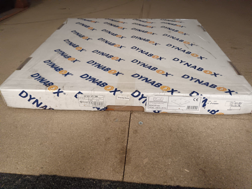 Cassette rayonnante  - 593 x 593 x 30 mm (Dynabox ACSO AX 200)