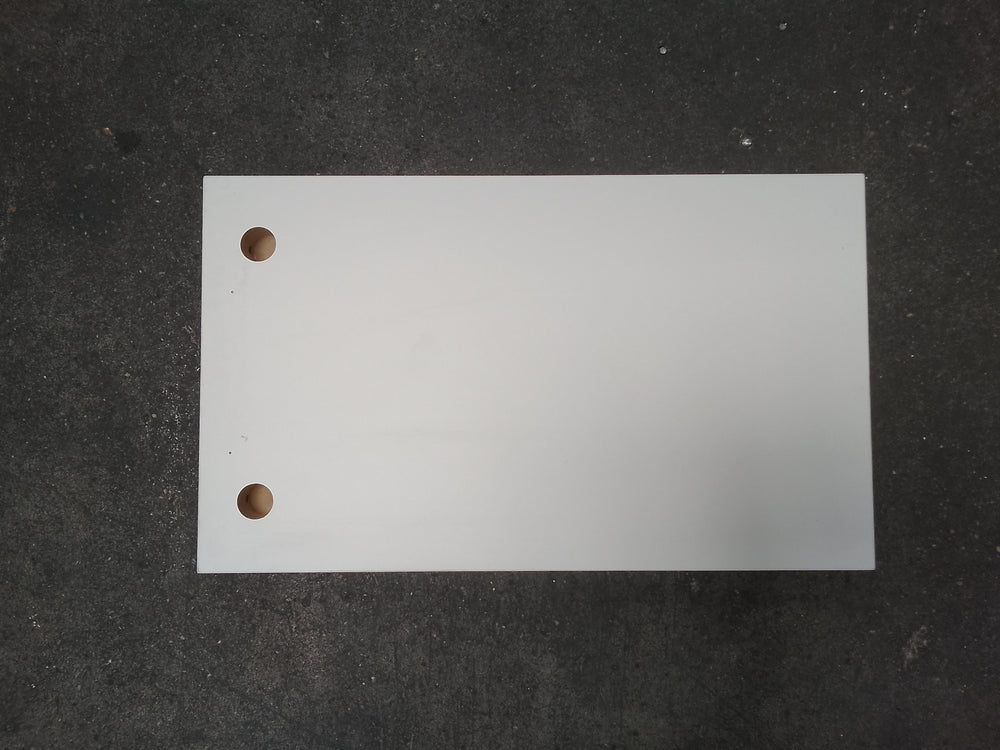 Tablette aggloméré blanc - 665 x 395 x 60 mm