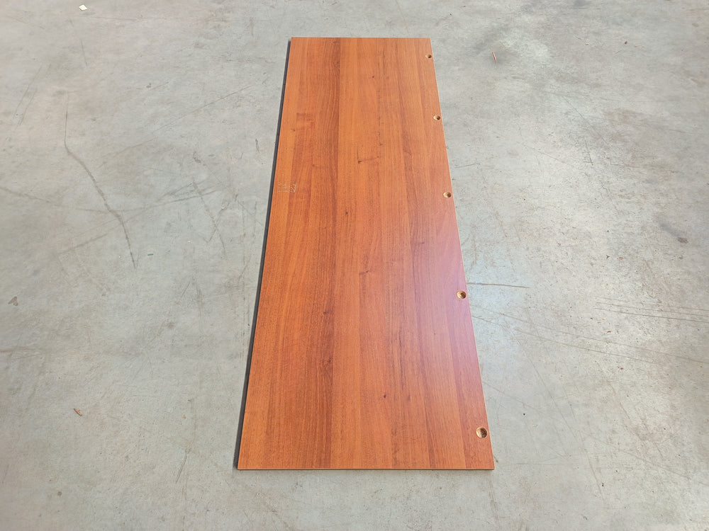 Tablette aggloméré noyer - 1755 x 500 x 18 mm