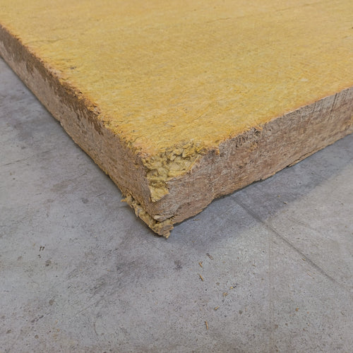 Panneau laine de roche marron R 2.3 - 1200 x 1000 mm - Ep=90mm - ROCKWOOL (Rockfacade)