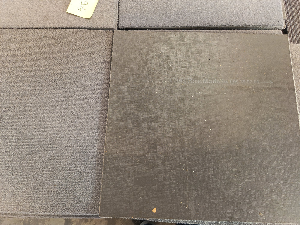 Dalle moquette gris - 500 x 500 mm - Glasbac