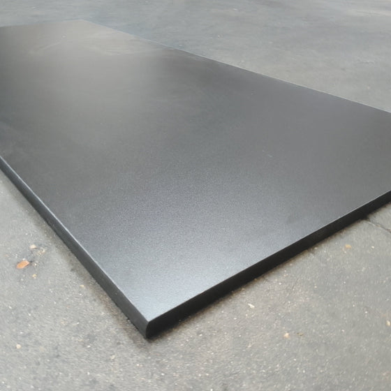 Plan de travail aggloméré noir - 1350 x 665 x 25 mm