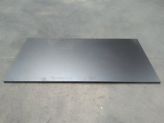 Plan de travail aggloméré noir - 1350 x 665 x 25 mm