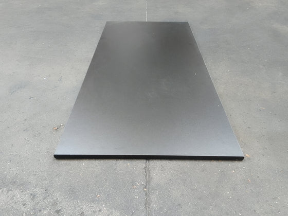 Plan de travail aggloméré noir - 1350 x 665 x 25 mm