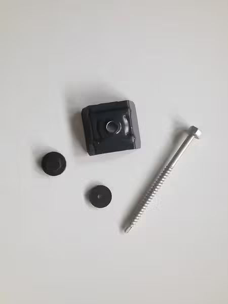 Kit de fixations pour tôle acier galva laquée nervurée 1000.45 - SEDPA
