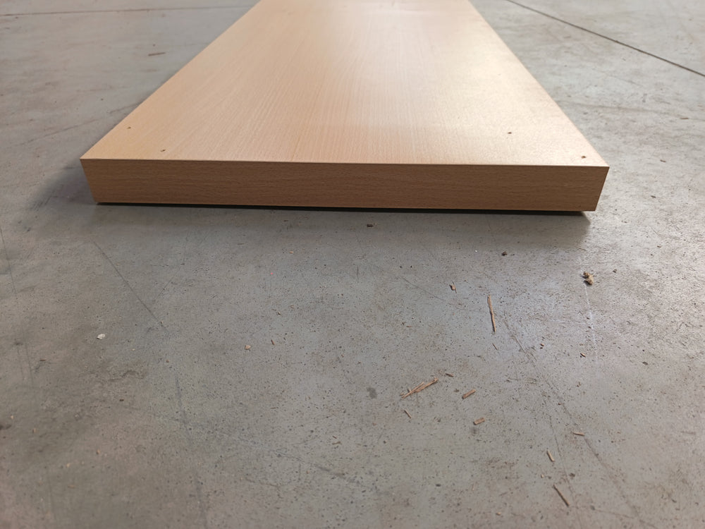 Tablette aggloméré hetre - 1305 x 395 x 40 mm