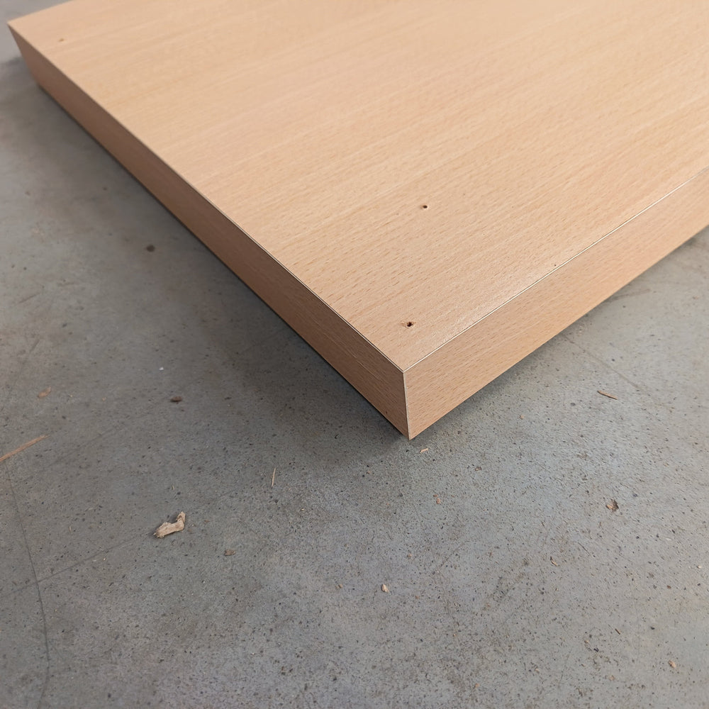 Tablette aggloméré hetre - 1305 x 395 x 40 mm