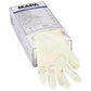 Divers sanitaires  -  Boite de 100 gants à usage unique, poudrés, en latex naturel taille 9 ref 34992429 MAPA