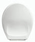 WC  -  Abattant double MONACO Thermoplastique Blanc réf. 48710117