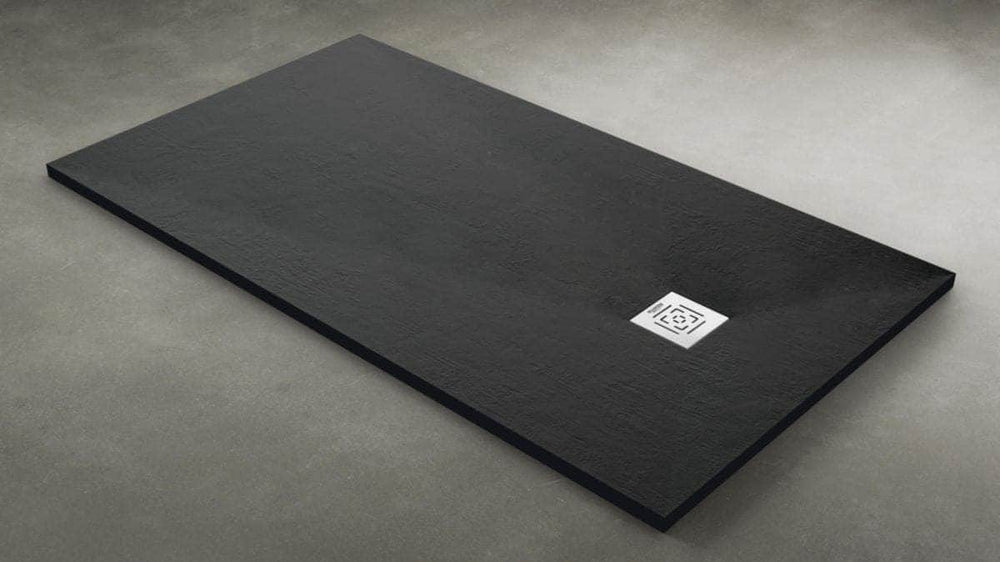 Receveur de douche  -  Receveur Alterna Daily'O 140 x 80 cm béton anthracite ALTERNA (déclassé)