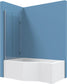 Paroi douche et bain  -  Pare-bain pivotant Alterna Plénitude