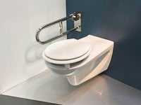 WC  -  Abattant TRADITION double blanc réhaussé de 7 cm réf. 7TD00017606 OLFA