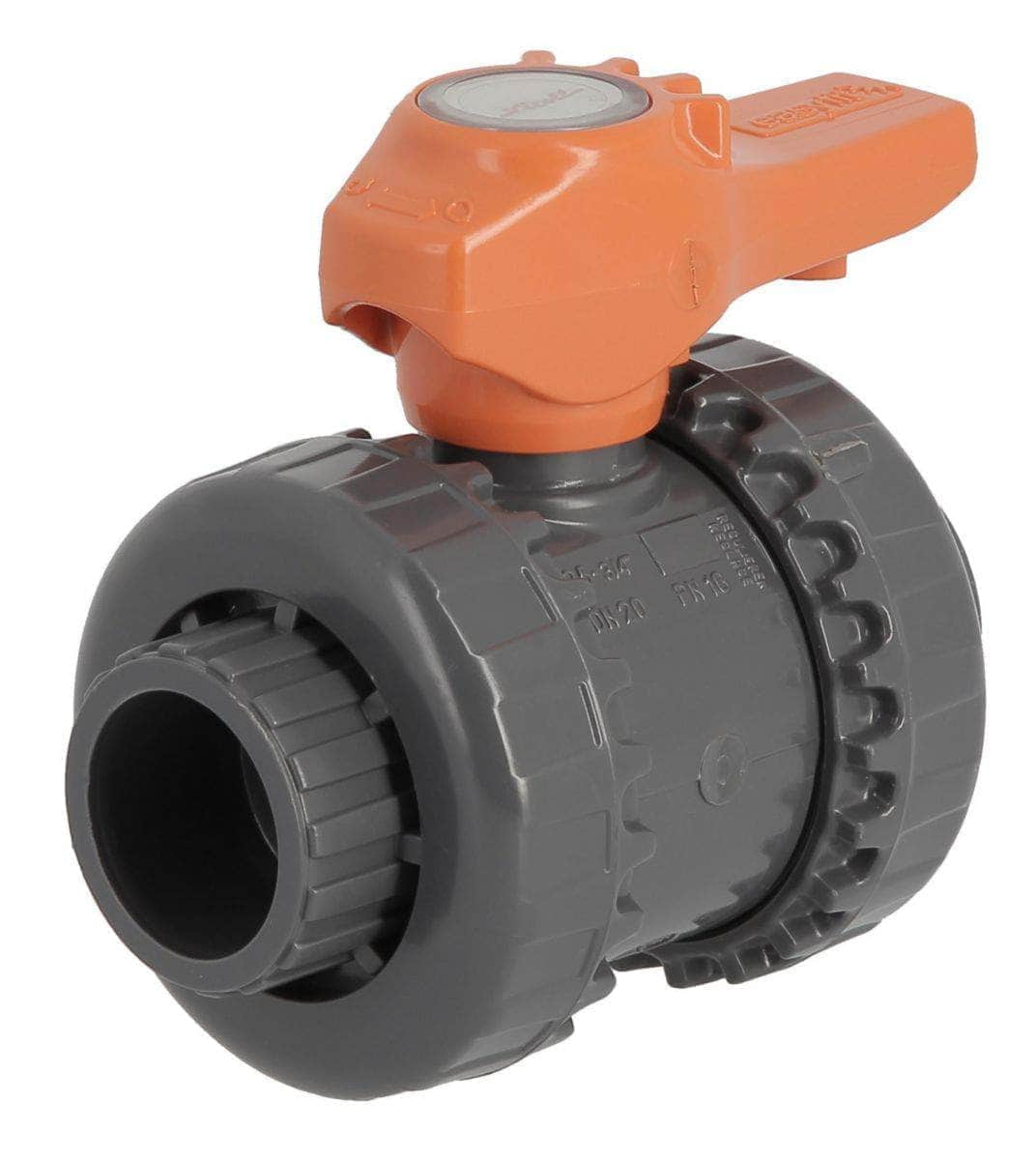 Divers sanitaires  -  Vanne D32 femelle à coller série métrique J EPDM Réf VXEIV32N