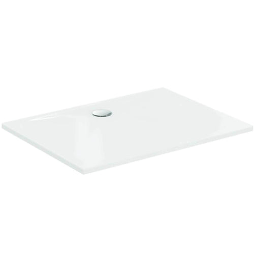 Receveur de douche  -  Receveur Okyris extra-plat - Idéal Standard - 120x80cm - Blanc avec traitement antidérapant