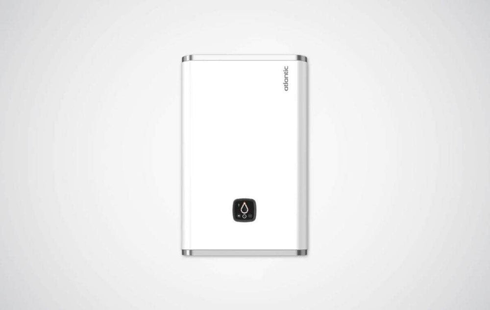 Chaudière & Chauffe-Eau  -  Chauffe-eau électrique Linéo plat connecté multiposition blanc 40L Réf 157205