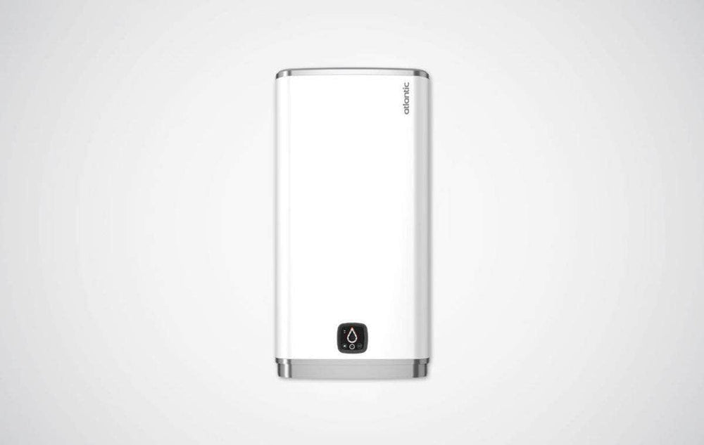 Chauffe-eau électrique Linéo plat connecté vertical mural blanc 100L Réf 157213