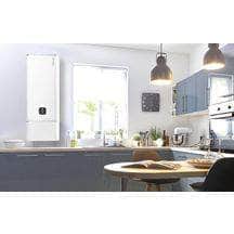 Chauffe-eau électrique Linéo plat connecté vertical mural blanc 100L Réf 157213
