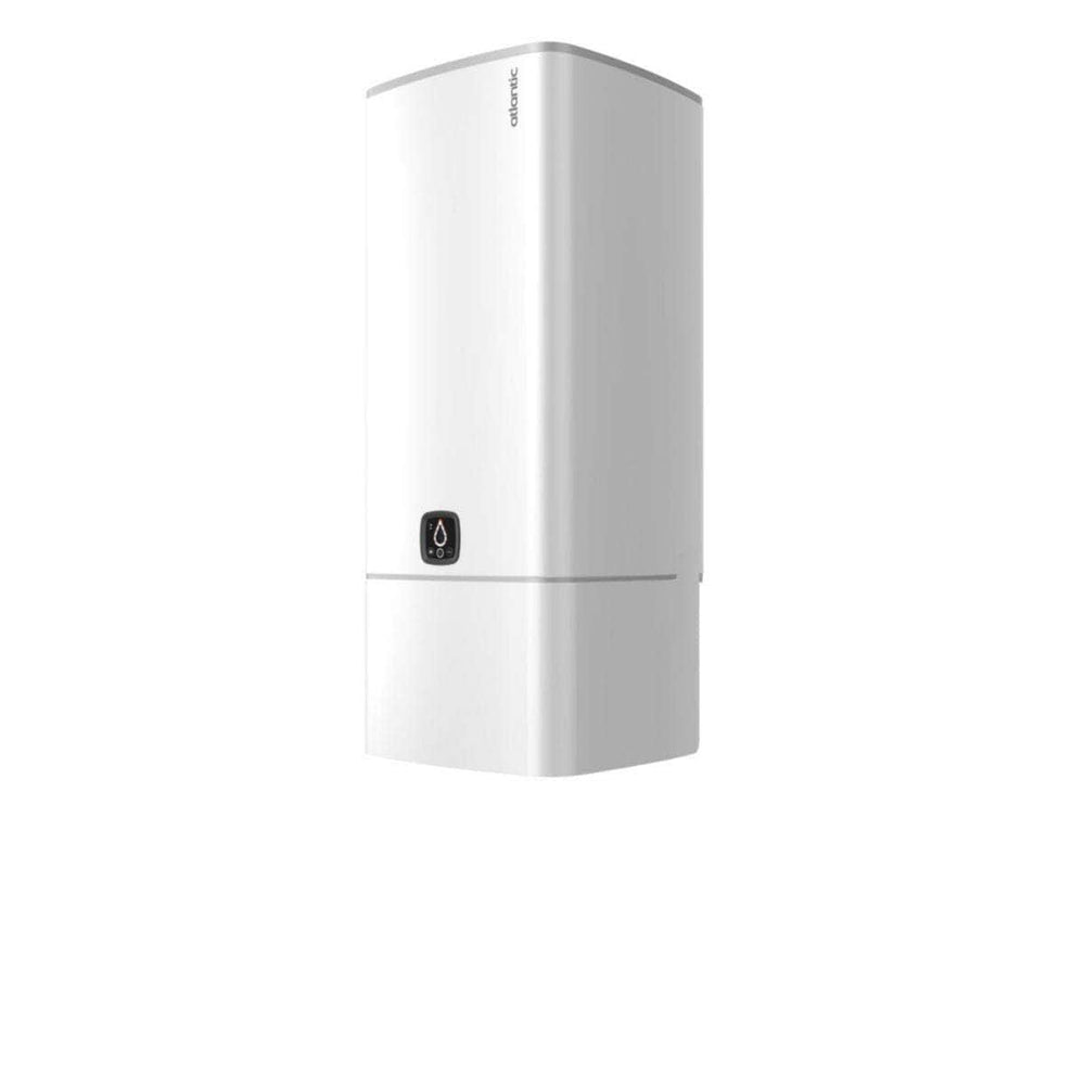 Chaudière & Chauffe-Eau  -  Chauffe-eau électrique Linéo plat connecté vertical mural blanc 100L Réf 157213
