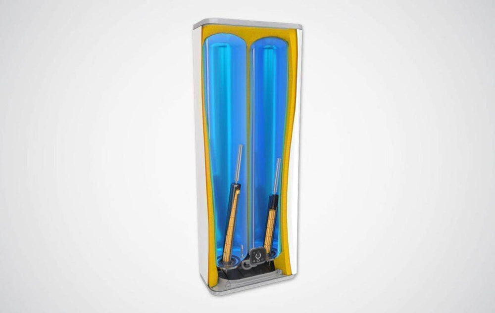 Chauffe-eau électrique Linéo plat connecté vertical mural blanc 120L Réf 157214