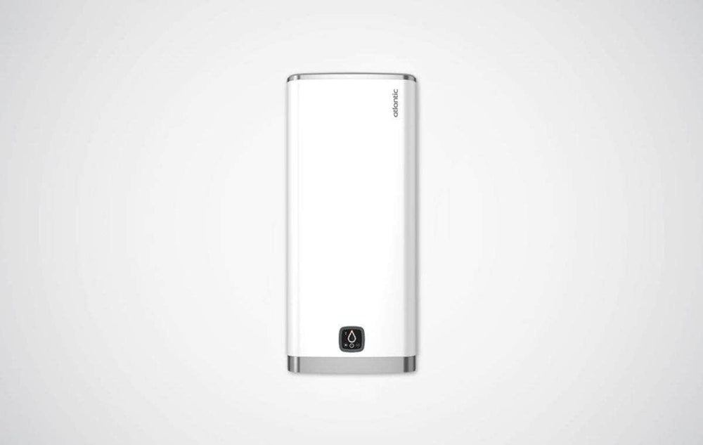 Chauffe-eau électrique Linéo plat connecté vertical mural blanc 120L Réf 157214