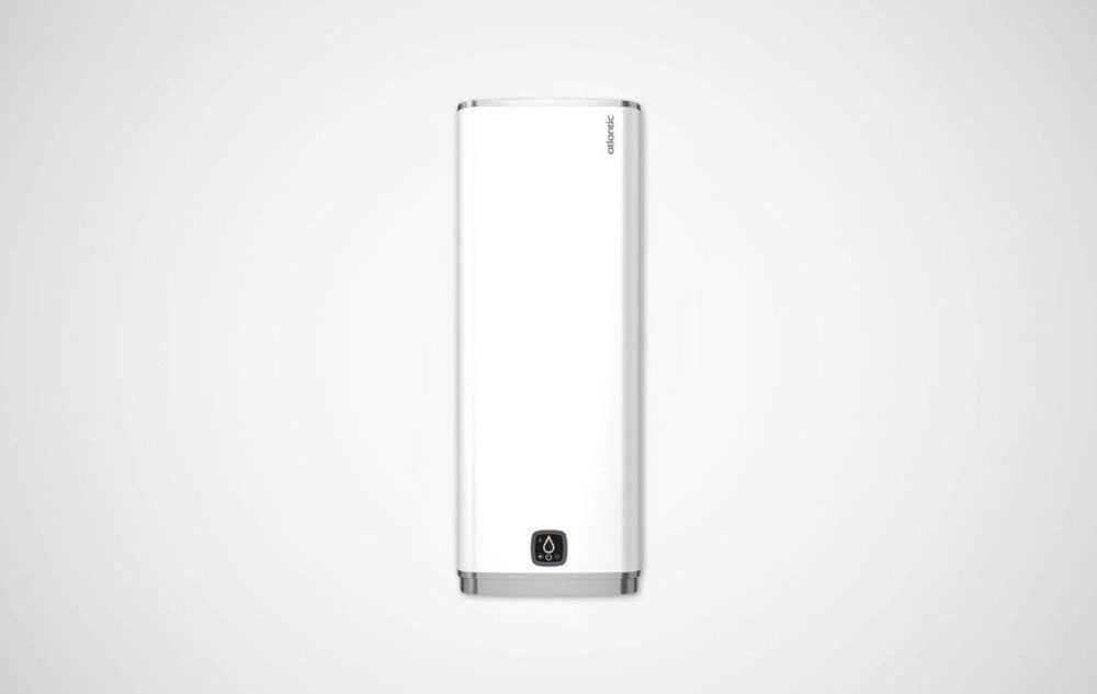 Chauffe-eau électrique Linéo plat connecté vertical mural blanc 150L Réf 157215