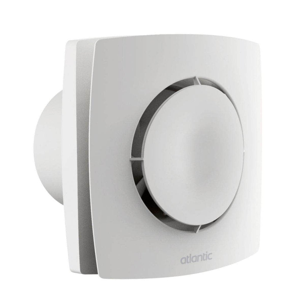 WC  -  Extracteur individuel CURV Flash 100 i pour salle de bains ou WC - diamètre 100 mm - débits 90 m3/h Réf. 123242 ATLANTIC CLIMATISATION VENTILATION (déclassé)