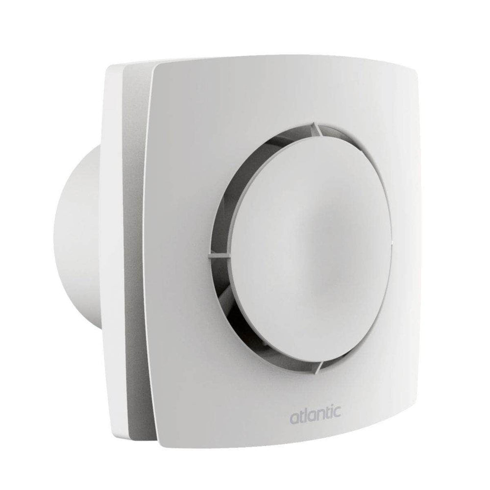 WC  -  Extracteur individuel CURV Flash 100 i pour salle de bains ou WC - diamètre 100 mm - débits 90 m3/h Réf. 123242 ATLANTIC CLIMATISATION VENTILATION (déclassé)