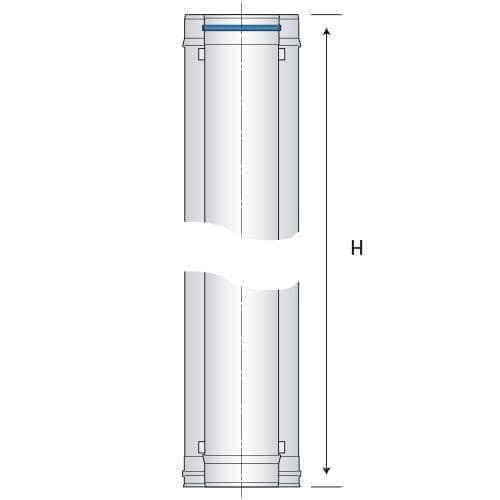 Divers sanitaires  -  Elément droit 45 cm 110 Multi+ int. Réf. 17110304/9999