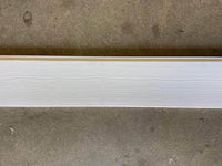 Lambris  -  Lambris peint en blanc bois brut - 13x135 - L=2,53m