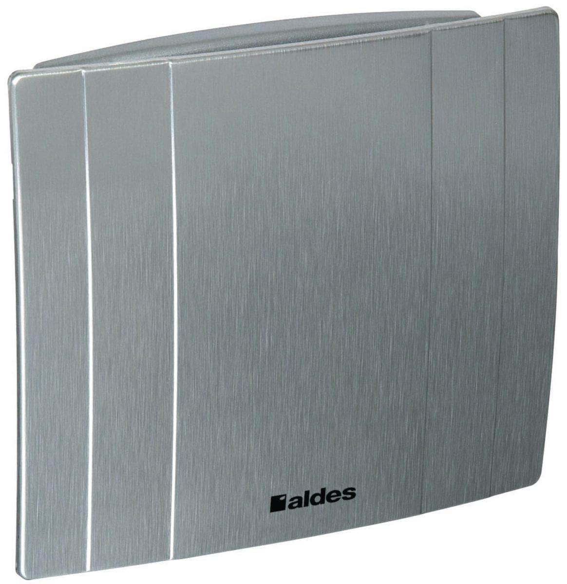 Divers sanitaires  -  Extracteur ponctuel DECO Aluminium Ø 100 mm arrêt manuel instantané - Réf 11022315