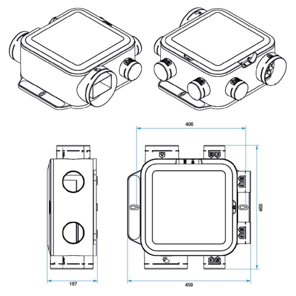 Divers sanitaires  -  Kit Easyhome auto compact Réf 11026035