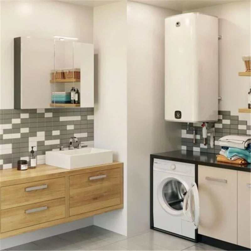 Chaudière & Chauffe-Eau  -  Chauffe-eau électrique MALICIO 3 plat 040L blanc multiposition Réf 231063 THERMOR (déclassé)