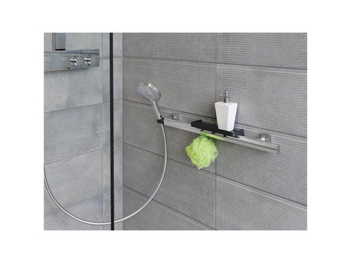 Divers sanitaires  -  Barre d'appui multifonctions pour douche avec support douchette et tablette Réf. 048450 PELLET