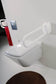 Divers sanitaires  -  Barre d'appui relevable L60cm époxy blanc blocage horizontal et vertical 048860 PELLET