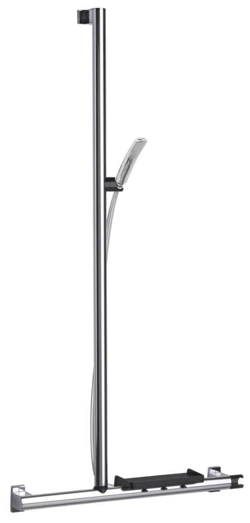 Douche  -  Barre de douche en T ou en L Arsis, Aluminium Anodisé réf. 049621 PELLET