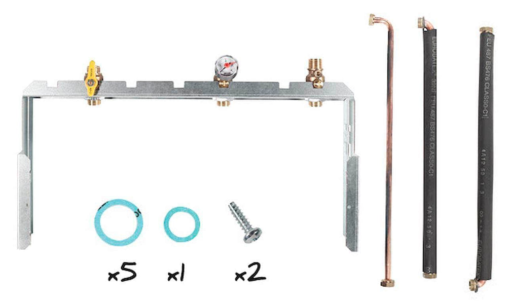 Divers sanitaires  -  Kit de raccordement chauffage seul (G8) Chappee ref 7793423 (déclassé)