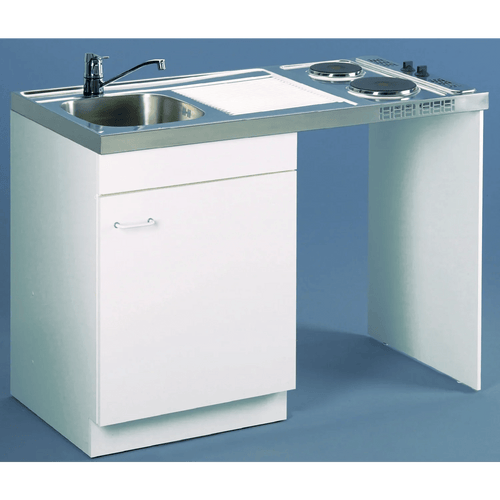 Meuble sanitaires  -  Meuble Sous Évier Lave Vaisselle 120 Avec Jambage - Aquarine - 200154